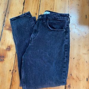 Abercrombie mom jeans